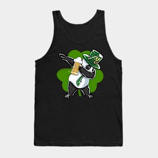 St Patricks Day Panda - Perfect Tank Top